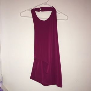 Astr Nordstrom Low back Halter tank top